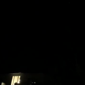 南西の夜空にUFO！？の画像