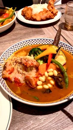 北海道発祥のスープカレー専門店『路地裏カリーサムライ』@グランフロント大阪の記事動画