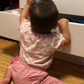1歳3ヶ月❁イタズラのんのんの画像