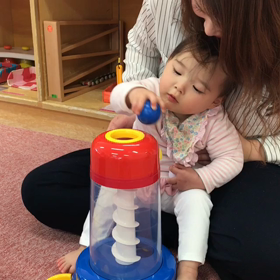 1歳8ヶ月❁ころころチャイムの画像