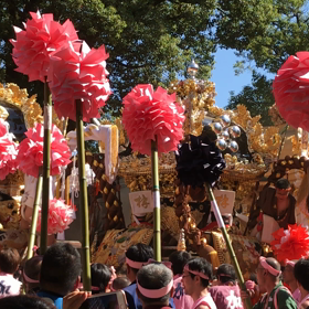 秋祭りの画像