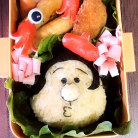 今日のキャラ弁  【ジャイ子弁当】の画像