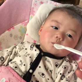 離乳食3日目の画像