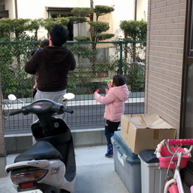夕飯の支度中の画像