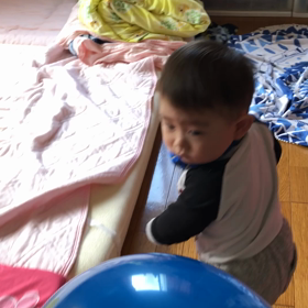 西松屋でお買い物の画像