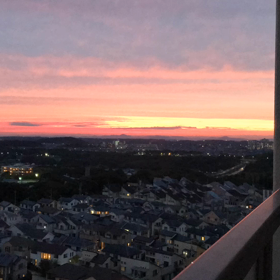夕日（タイムラプス）（2021.6.5）の画像