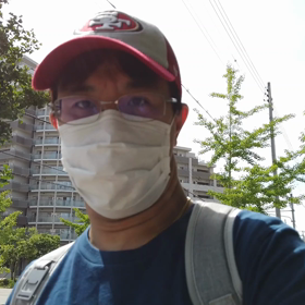 新しい機材を使って撮影（動画）。の画像