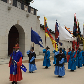 景福宮交代式@ソウルの画像