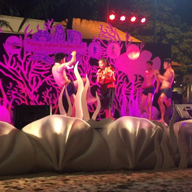 〜悪役との絡み〜 Muayboran Show in Phuket 2015の画像