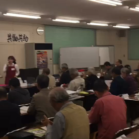 声が出ない…連日講演会の日々。の画像
