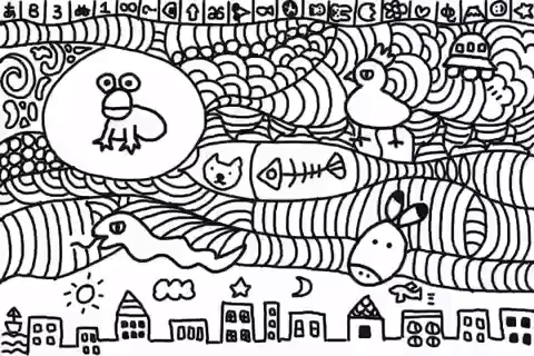 こんなの描けました。の記事動画
