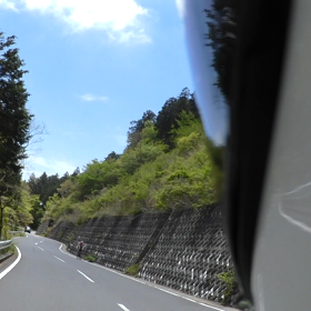 とりあえず、昨日のツーリングの動画の画像