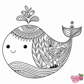 塗り絵の画像