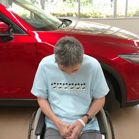 母親へのビデオレターの画像