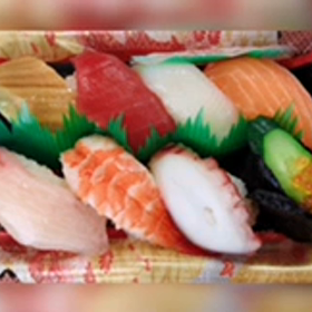 にぎり寿司8貫を食べる♪の画像