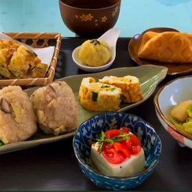 Kim’s kitchenで春の野菜膳を食べる♪の画像
