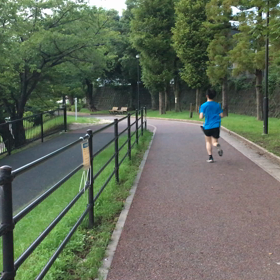 雨の合間を縫ってのウォーキングの画像