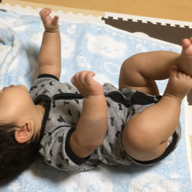 寝返り取得！の画像