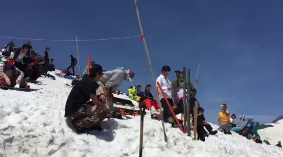 第1回月山バンクドスラローム~コース映像~の記事動画