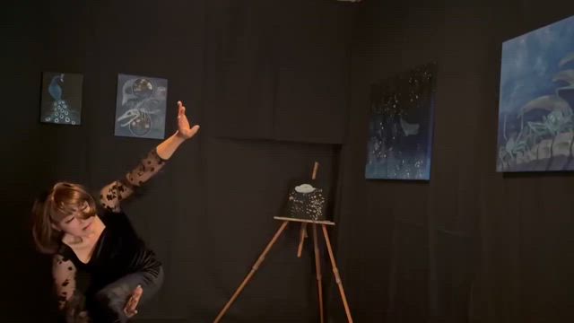 ３月19日個展巡りの記事動画