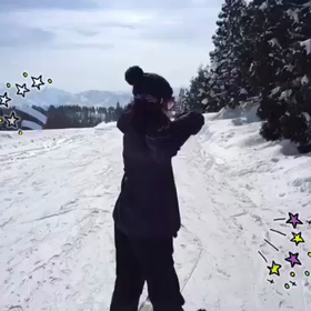 ショートスキー(*´▽｀*)上越国際スキー場♪の画像