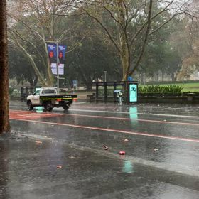 シドニー3日目　大雨の画像