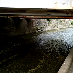 日本一低い？江の山川橋梁 動画の画像