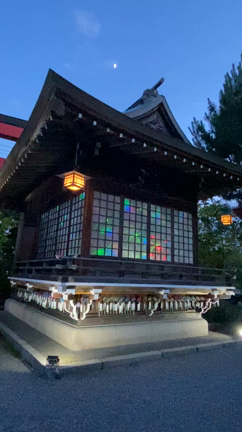 7/7五泉八幡宮〜ライトアップ〜の記事動画