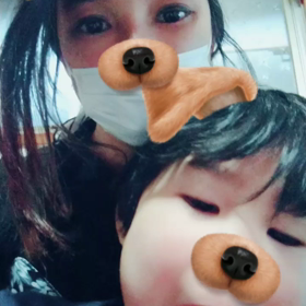 三男と一緒❤の画像