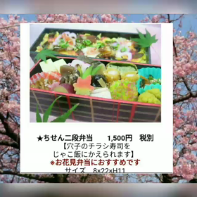 お花見弁当！ご予約承りまーすヾ(o´∀｀o)ﾉの画像