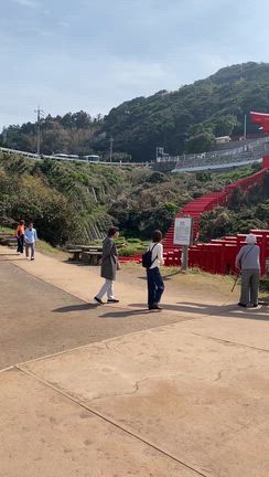 週末に向けて元乃隅神社で運気アップの記事動画