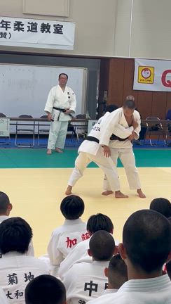 マルちゃん柔道教室に参加して来ました！の記事動画