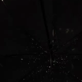 アラレが降った。の画像