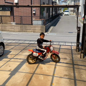 ストライダー？ＱＲ初乗りの画像