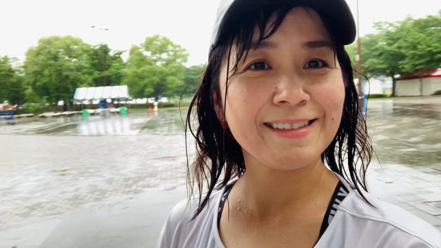 大雨のハーフマラソンに出て感じたことの記事動画