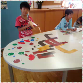 子育てピーチにて英語リトミックの画像