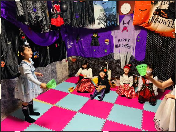 ハロウィンパーティー三昧の記事動画