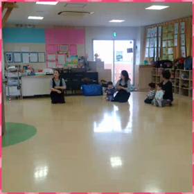 つくば幼稚園にて英語リトミックの画像