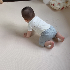 ハイハイがいきなりに上達になったの画像