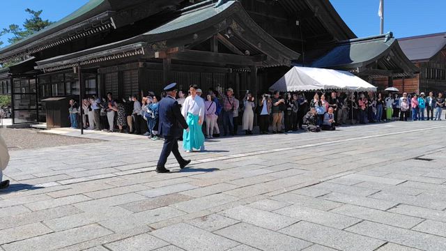 大祭礼・例祭勅使参向の出雲大社の記事動画