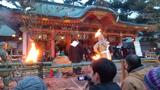 Walking ～ 神戸 (生田神社～長田神社(節分神事))の記事動画