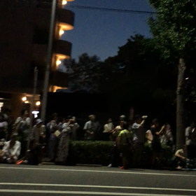 最終日提灯山笠の画像