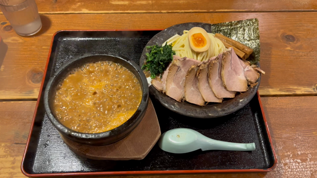 竹本商店☆つけ麺開拓舎「濃厚豚骨伊勢海老つけ麺+チャーシュー」「煮干しラーメン」「油そば」他の記事動画