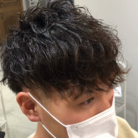ツイストパーマの画像