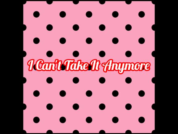 新曲　I Can't Take It Anymoreの記事動画