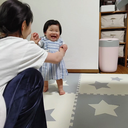 ☆歩く練習☆の記事動画