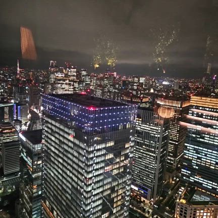 眺望も最高でした。ブルガリ　バー★ブルガリホテル東京の記事動画