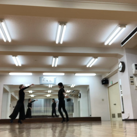 昨日のハルリナ練習は⁈和風リベルタンゴ(^^)！本番はお扇子も使用します！の画像