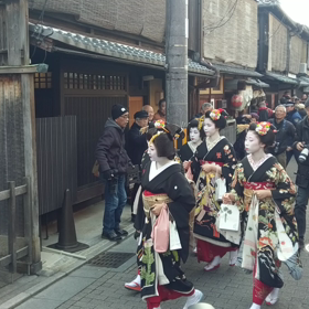 祇園甲部　始業式&挨拶廻り　③の画像