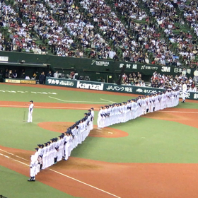 西武戦  レギュラーシーズンセレモニー②の画像